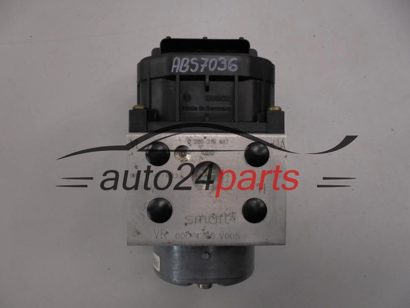 ABS POMPA I STEROWNIK SMART BOSCH 0 265 215 487, 0265215487, 0004765V005, 0273004235
