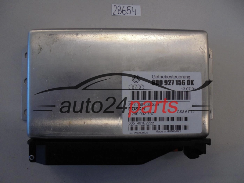 Sterownik skrzyni automatycznej Audi VW Volkswagen Bosch 0260002757 8D0927156DK