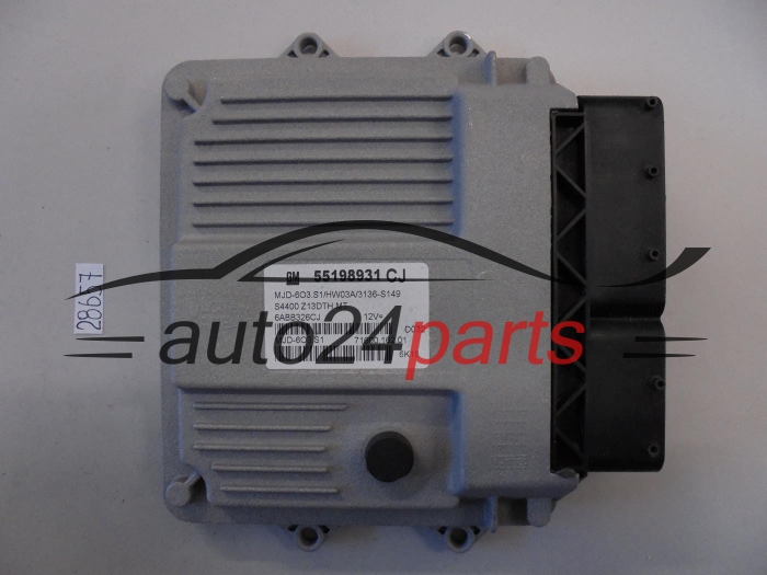 Centralina motore  OPEL CORSA D 1.3 CDTI Z13DTH MAGNETI MARELLI   MJD6O3S1  MJD603S1  GM55198931CJ  7160016202