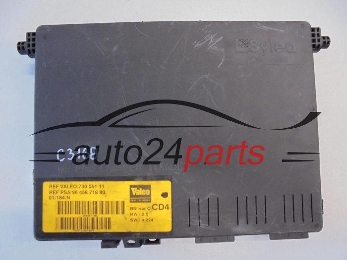 CENTRALKA MODUL BSI PEUGEOT 406 2.0 HDI VALEO 730 051 11, 73005111, 96 458 718 80, 9645871880, CD4