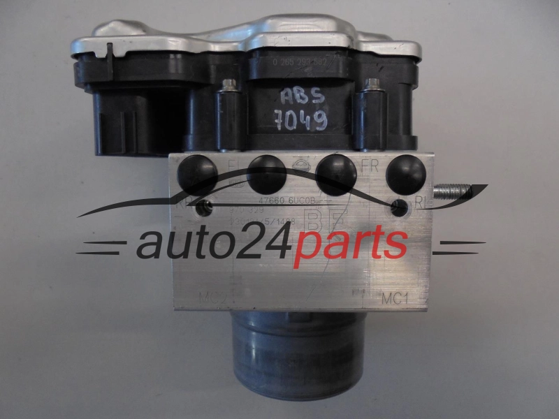 Pompa ABS i sterownik Nissan 476606UC0B 0265293582 – zdjęcie 4