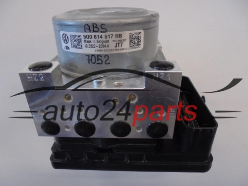 ABS Pumpe und steuergerat VOLKSWAGEN AUDI 5Q0614517HB 10.0918-0385.3 10091803853