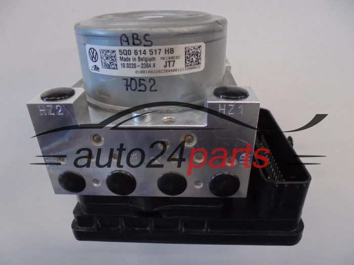 Pompe ABS et calculateur VOLKSWAGEN AUDI 5Q0614517HB 10.0918-0385.3 10091803853
