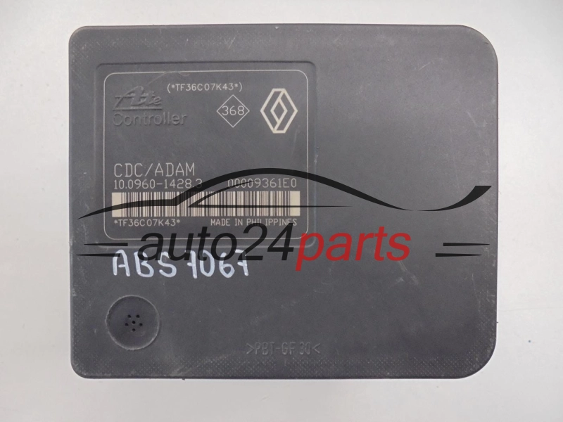 Bomba de abs Renault 8200345940C 10096014283