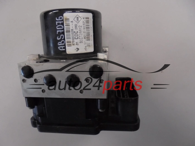 ABS RENAULT LAGUNA 476600002R A, 476600002RA, 91CT2AAY2, 10.0212-0157.4, 10021201574, 00.0403-166C.3, 000403166C3