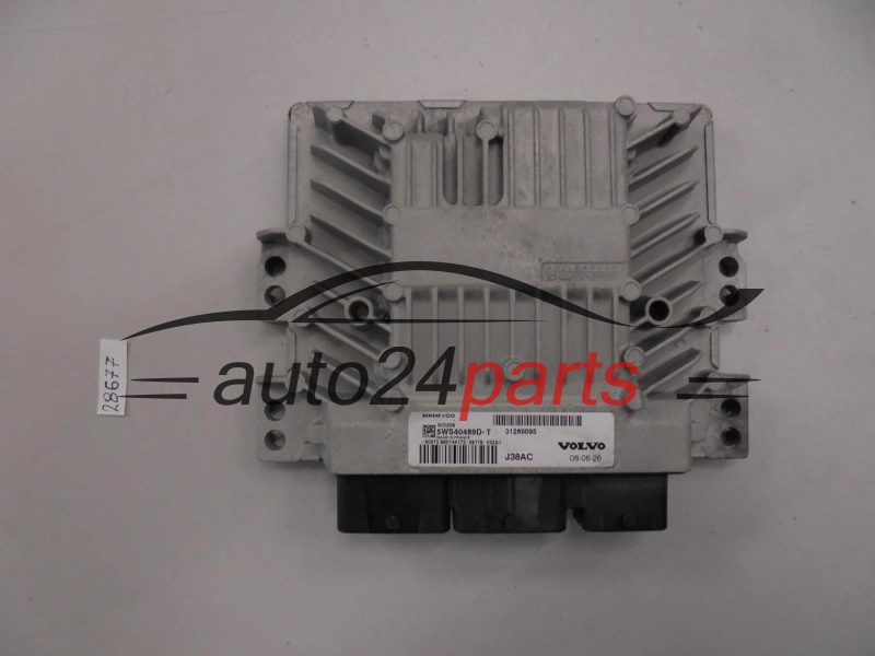 Sterownik silnika Volvo S40 V50 2.0 D 5WS40489DT 31269095 – zdjęcie 2