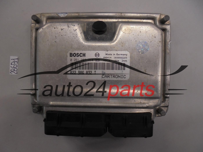 KOMPUTER STEROWNIK SILNIKA PORSCHE CAYENNE 3.2 022906032T, 022 906 032 T, BOSCH 0261207714, 0 261 207 714