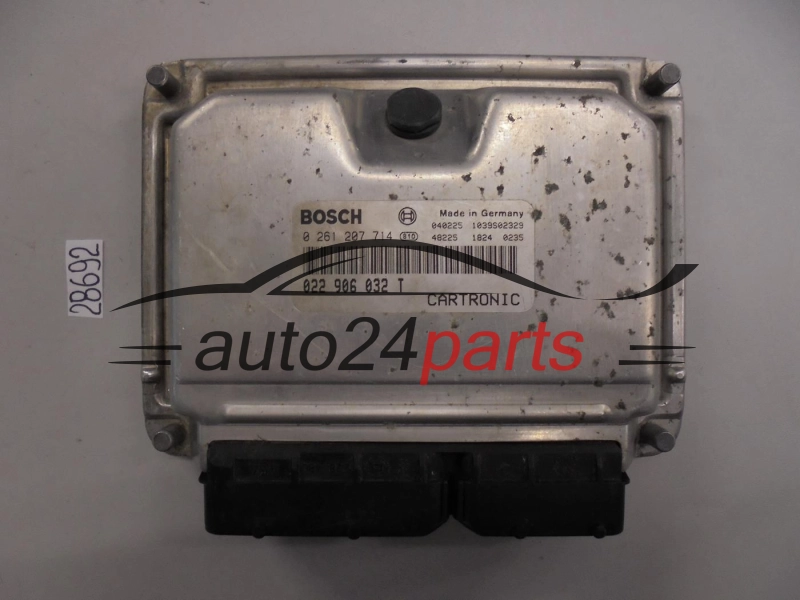 KOMPUTER STEROWNIK SILNIKA PORSCHE CAYENNE 3.2 022906032T, 022 906 032 T, BOSCH 0261207714, 0 261 207 714 CARTRONIC 1039S02329