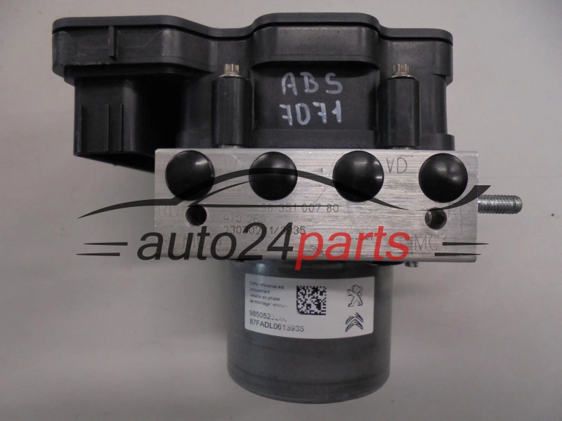 PEUGEOT 0265297585 9835100780 0265956944