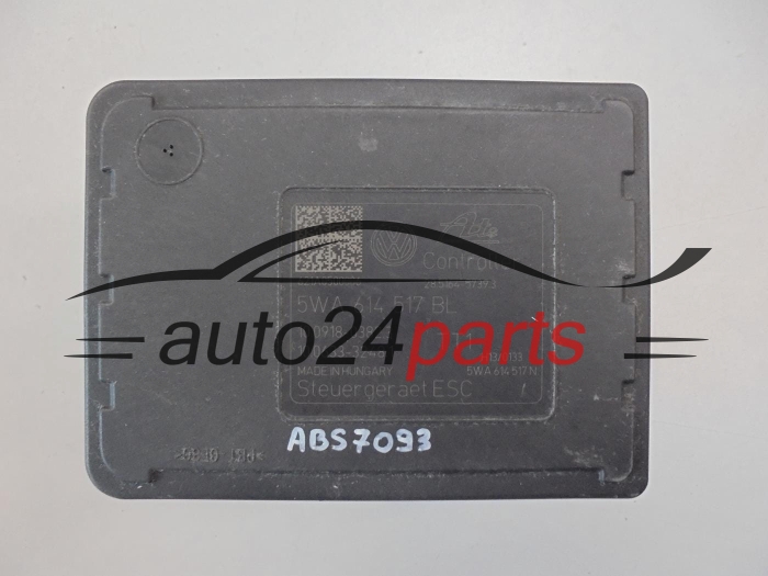 POMPA ABS I STEROWNIK VOLKSWAGEN SKODA 5WA614517BL 10.0918-0382.3 10091803823