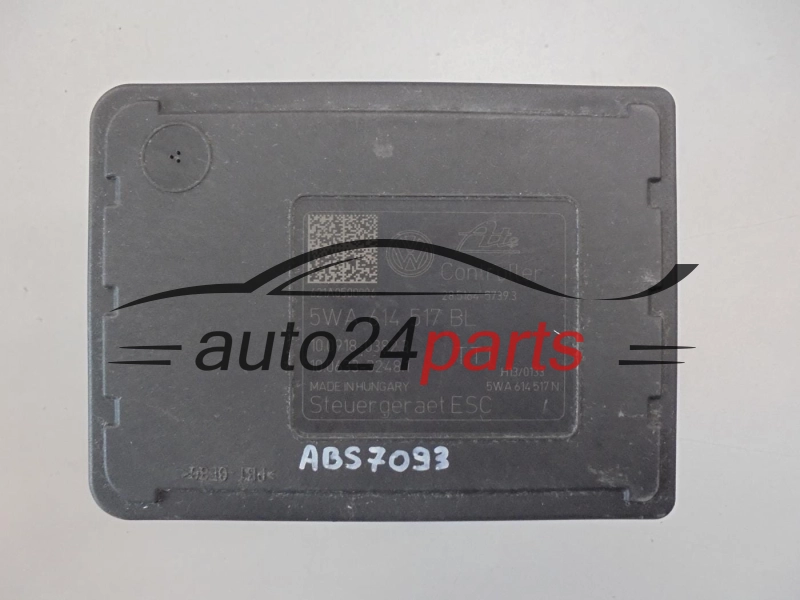 POMPA ABS I STEROWNIK VOLKSWAGEN SKODA 5WA614517BL 10.0918-0382.3 10091803823