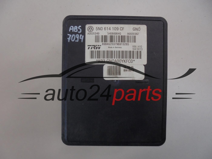 Pompe ABS et calculateur AUDI Q3 65285243, 5N0 614 109 CF, 5N0614109CF