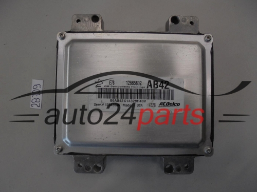 KOMPUTER STEROWNIK SILNIKA OPEL CORSA ACDelco 12665802 AB42, 12665802AB42