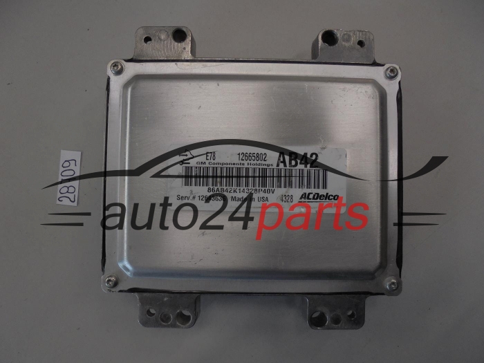 Sterownik silnika Opel Corsa Acdelco 12665802AB42 12665802