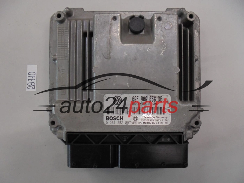 KOMPUTER STEROWNIK SILNIKA VW VOLKSWAGEN GOLF TOURAN 2.0 FSI BLX AXW 06F906056DE, 06F 906 056 DE, BOSCH 0261S02097, 0 261 S02 097 BENZIN MED9.5.10