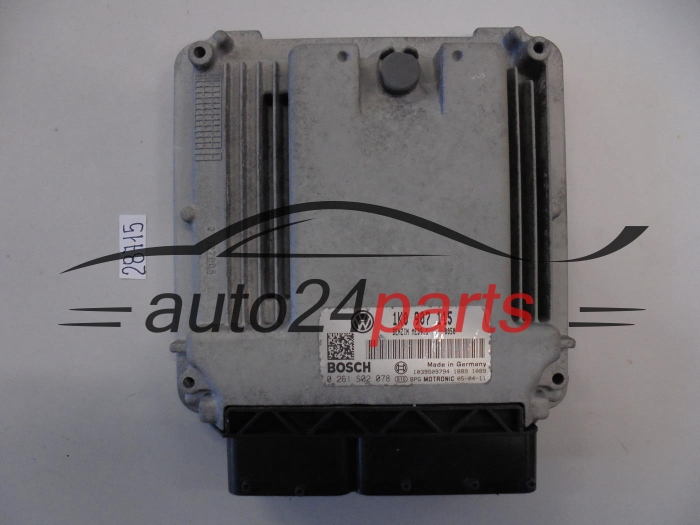 Μονάδα Ελέγχου Κινητήρα VW VOLKSWAGEN GOLF 2.0 TFSI BOSCH 0261S02078 1K0907115 MED9.1