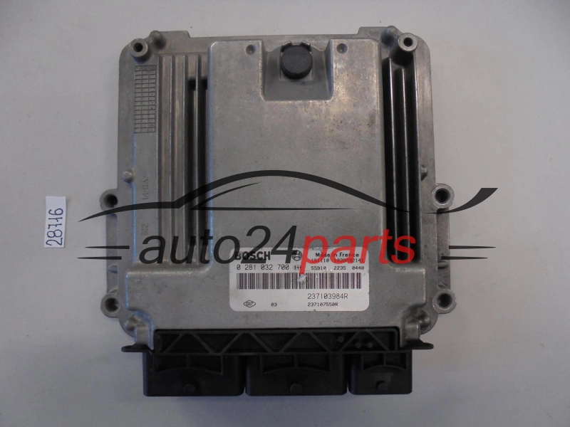 KOMPUTER STEROWNIK SILNIKA OPEL RENAULT 0281032700 237103984R