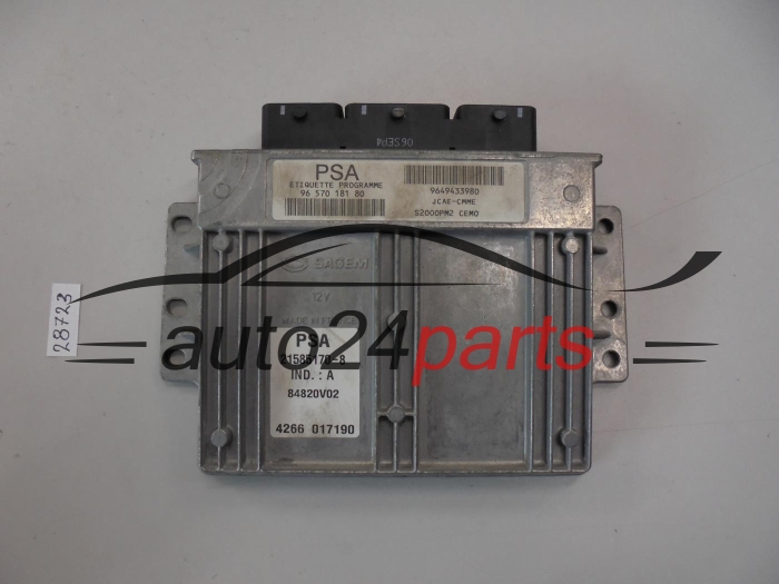 Sterownik silnika Citroen C2 C3 1.4 215851708 9657018180