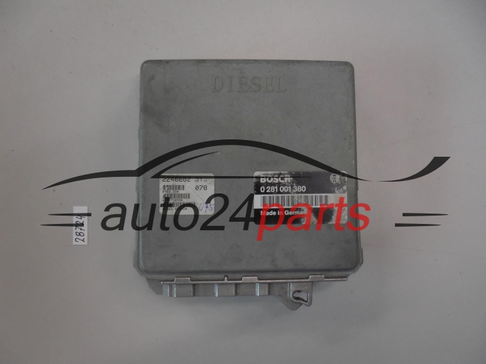 KOMPUTER STEROWNIK SILNIKA BMW BOSCH 0 281 001 380, 0281001380