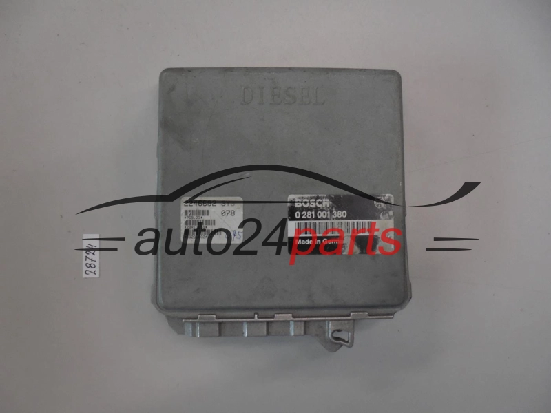 KOMPUTER STEROWNIK SILNIKA BMW BOSCH 0 281 001 380, 0281001380