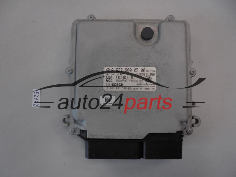KOMPUTER STEROWNIK SILNIKA MERCEDES BENZ 0281031326 A6229000500 CR4.50