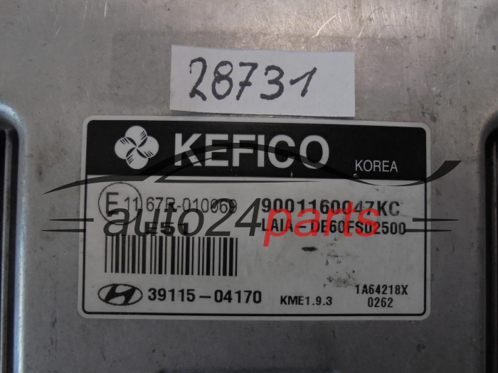 KOMPUTER STEROWNIK SILNIKA HYUNDAI 39115-04170 3911504170 9001160047KC