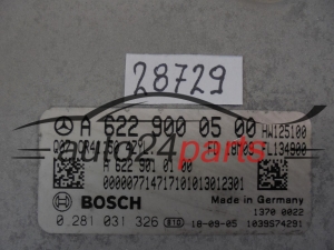 MERCEDES BENZ 0281031326 A6229000500 CR4.50