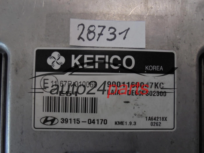 HYUNDAI 39115-04170 3911504170 9001160047KC