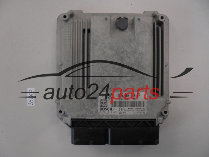 KOMPUTER STEROWNIK SILNIKA VW VOLKSWAGEN GOLF 1.9 TDI BKC 03G906016EF, 03G 906 016 EF BOSCH 0281012615, 0 281 012 615