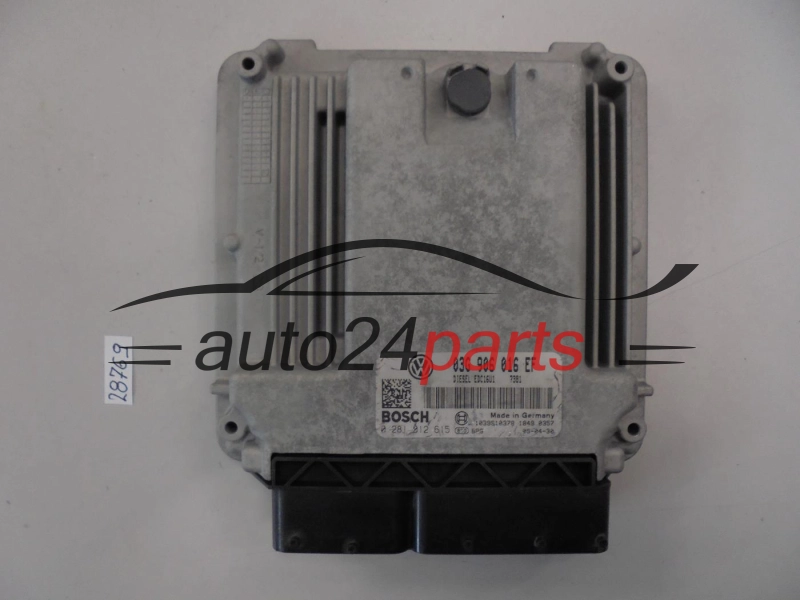 KOMPUTER STEROWNIK SILNIKA VW VOLKSWAGEN GOLF 1.9 TDI BKC 03G906016EF, 03G 906 016 EF BOSCH 0281012615, 0 281 012 615