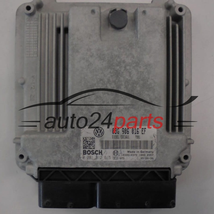 VOLKSWAGEN GOLF 1.9 TDI BKC 03G906016EF, 03G 906 016 EF BOSCH 0281012615, 0 281 012 615