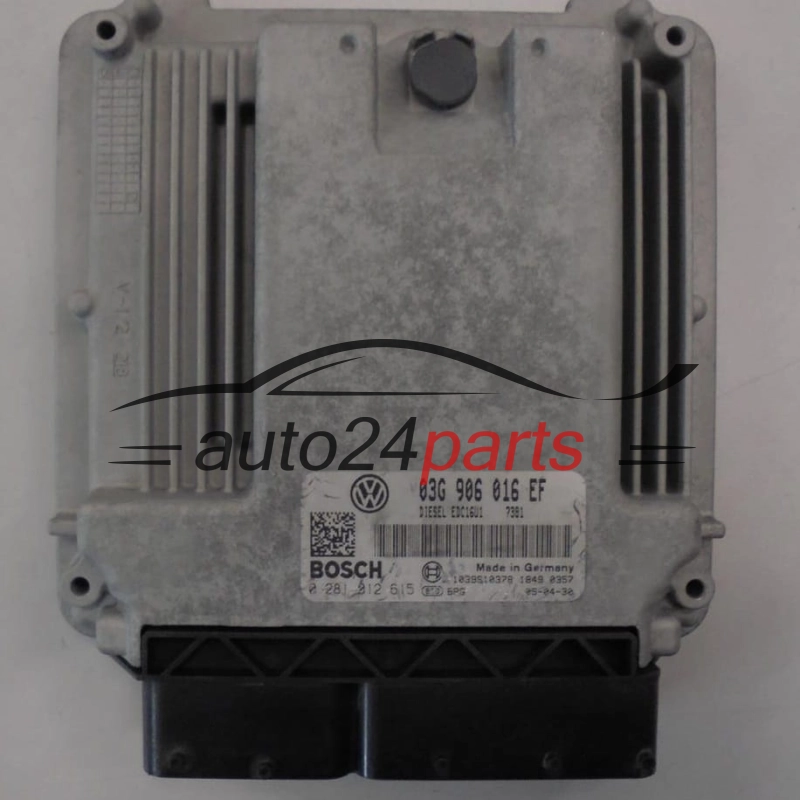 VOLKSWAGEN GOLF 1.9 TDI BKC 03G906016EF, 03G 906 016 EF BOSCH 0281012615, 0 281 012 615