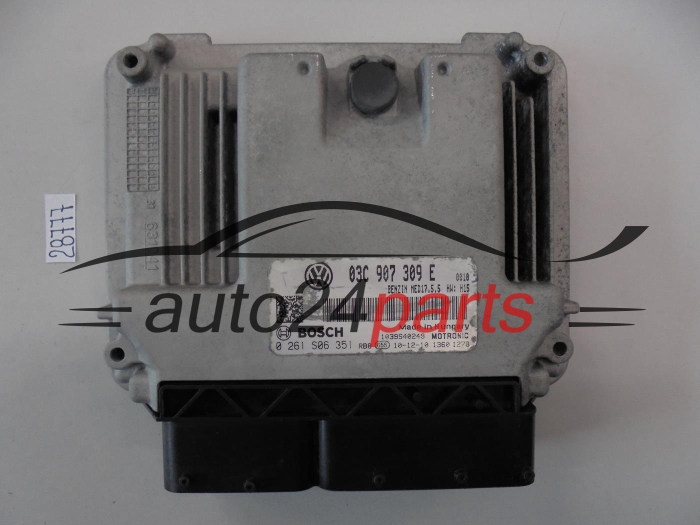 Motorsteuergerät VW VOLKSWAGEN BOSCH 0261S06351 03C907309E