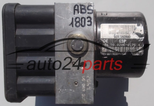 BOMBA DE ABS PEUGEOT 206 9655960880, ATE 10.0206-0175.4,  10.0960-1133.3