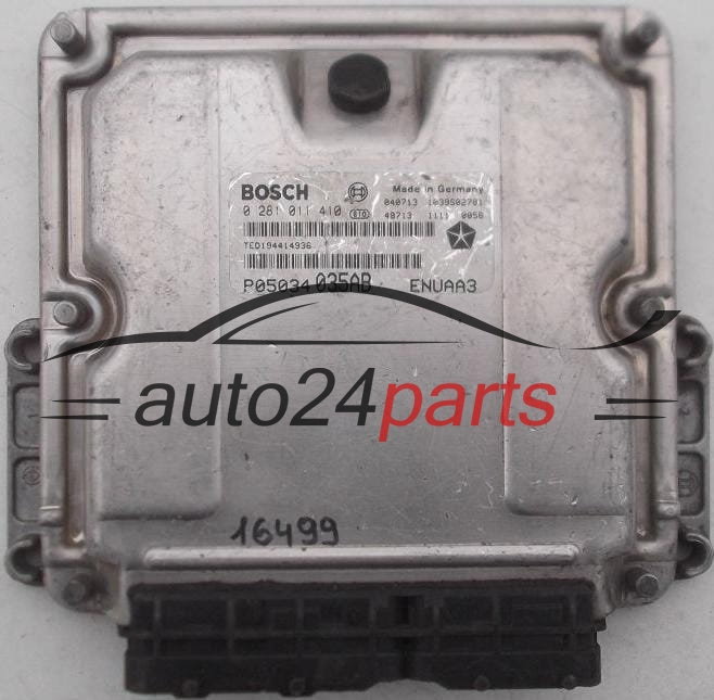 Μονάδα Ελέγχου Κινητήρα CHRYSLER CRUISER 2.2 CRD BOSCH 0 281 011 410, 0281011410, P05034035AB