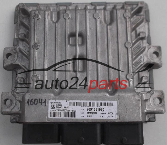 Odnowiony sterownik silnika Fiat Ducato 2.2 Multijet S180129101J 9691551980