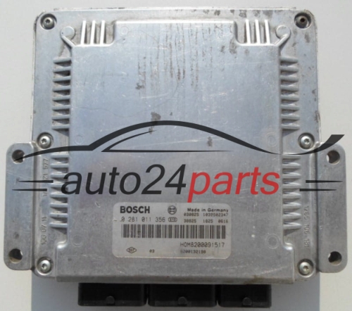 ECU CENTRALITA DE MOTOR  RENAULT MASTER 2.5 DCI BOSCH 0 281 011 356