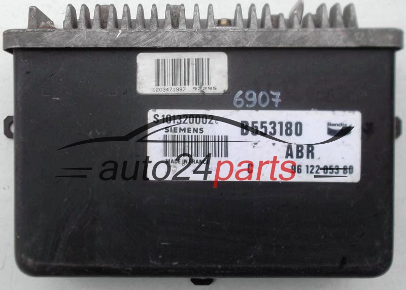 KOMPUTER STEROWNIK SILNIKA CITROEN XM 2.0 S101320002C, S101320002 C, B553180 ABR, 96 122 053 80, 9612205380