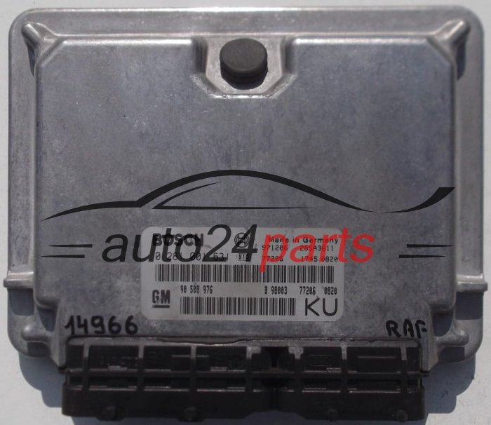 KOMPUTER STEROWNIK SILNIKA OPEL ASTRA VECTRA ZAFIRA 2.0 DTI BOSCH 0 281 001 631