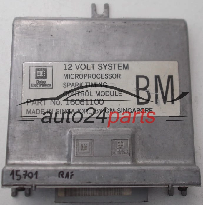 KOMPUTER STEROWNIK SILNIKA OPEL KADETT E DELCO 16061100 BM, 16061100BM