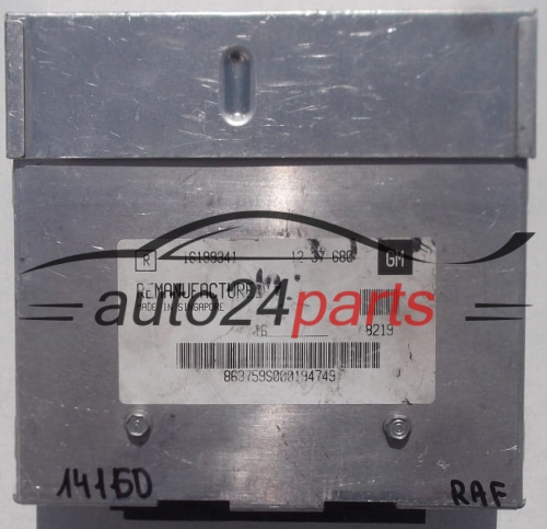 ECU ENGINE CONTROLLER OPEL VECTRA B DELCO 16199341, GM 1237680