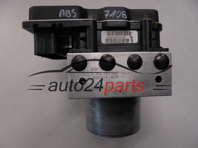 ABS POMPA I STEROWNIK OPEL CORSA D BOSCH 0 265 252 688, 0265252688, 13442015, 0 265 952 250, 0265952250