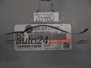 Sterownik silnika Volkswagen Passat 2.0 TDI 5WP45600AC 03G906018CD – zdjęcie 2