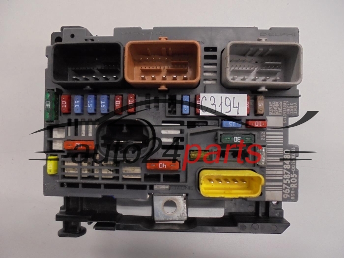 Moduł komfortu BSM Citroen Peugeot 9675878480