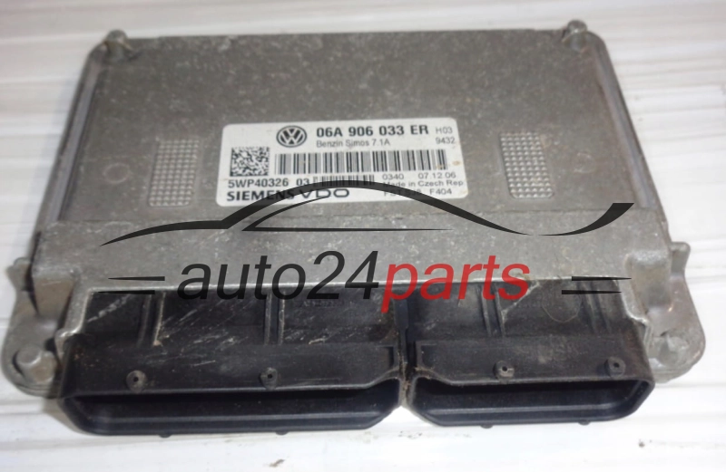 Μονάδα Ελέγχου Κινητήρα VOLKSWAGEN CADDY 06A906033ER 5WP4032603