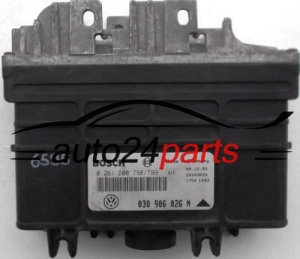 MOTORSTEUERGERÄT ECU STEUERGERÄT VW VOLKSWAGEN POLO 1.0 AAU BOSCH 0 261 200 798/799 0261200798 030 906 026 N 030906026N
