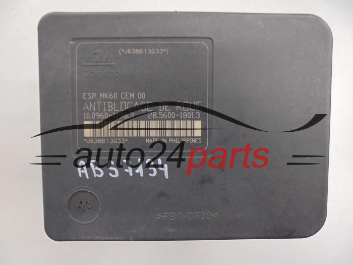 Pompa ABS i sterownik Peugeot 9664383780 10020603714 – zdjęcie 2
