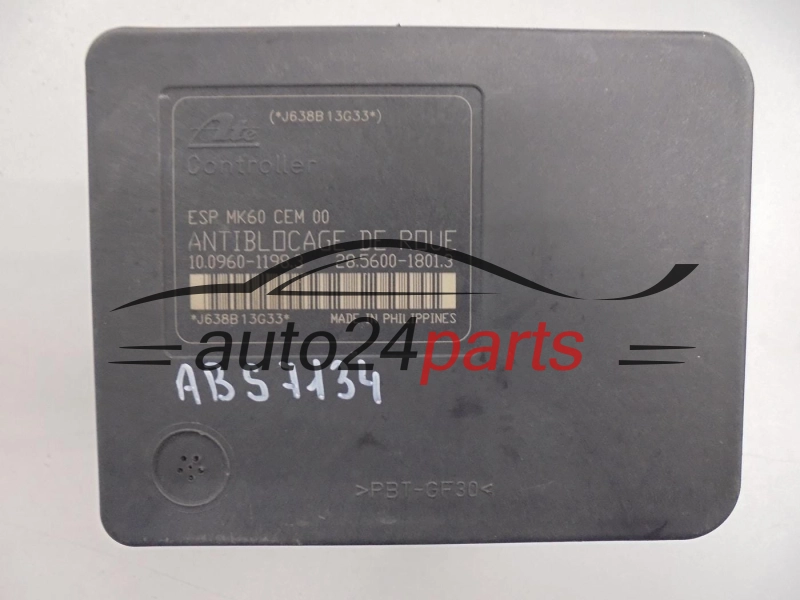 Pompa ABS i sterownik Peugeot 9664383780 10020603714 – zdjęcie 2