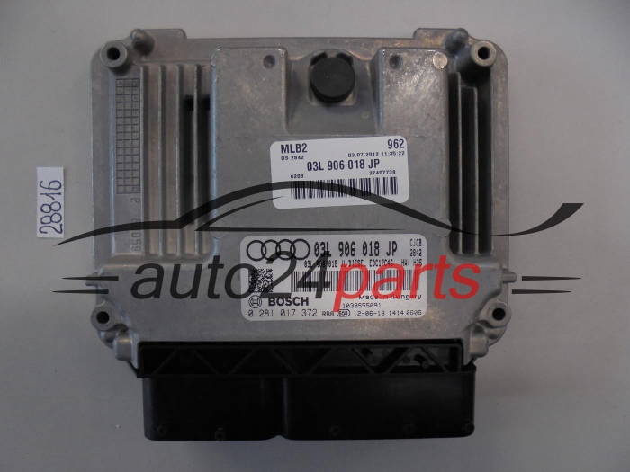 Μονάδα Ελέγχου Κινητήρα Audi 0281017372 03L906018JP EDC17C46