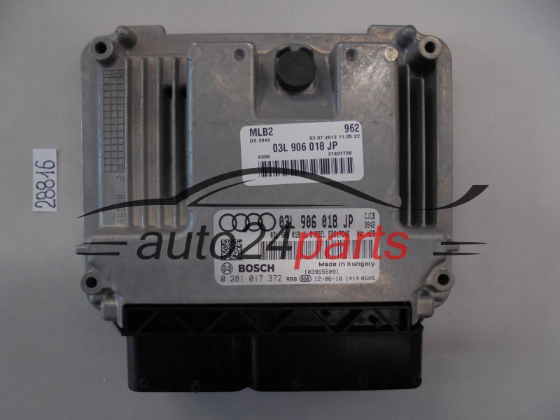 Μονάδα Ελέγχου Κινητήρα Audi 0281017372 03L906018JP EDC17C46
